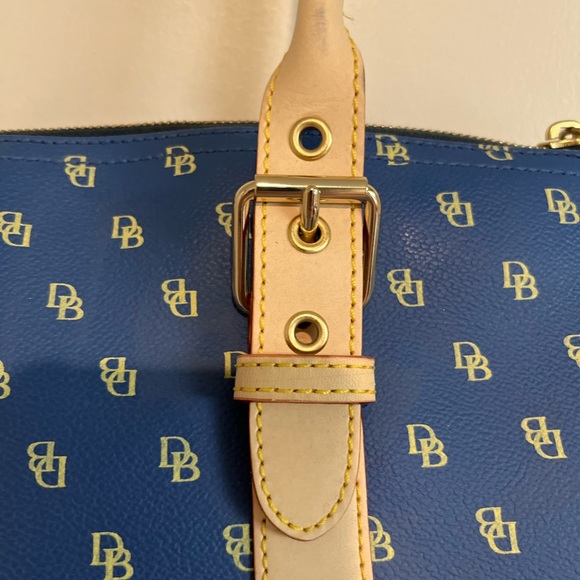 Dooney & Bourke Y2K Coated Canvas Monogram Domed Satchel - Picture 3 of 16